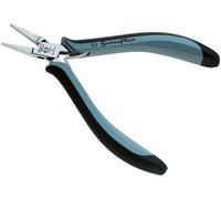 C.K T3770D 120 antistatique (ESD) Pince à becs plats droite Acier carbone 130 mm