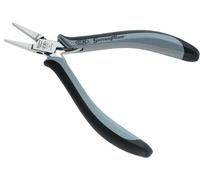 C.K T3770D 120 antistatique (ESD) Pince à becs plats droite Acier carbone 130 mm