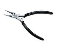 C.K T3771 Pince à becs ronds Mâchoires lisses 120 mm