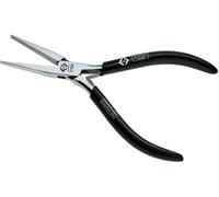 C.K T3789 pour l'électronique et la mécanique de précision Pince à becs plats droite Acier carbone 145 mm