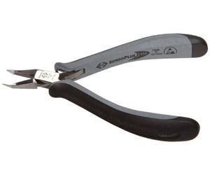 C.K T3871DF 120 Pince coupante oblique ESD 135 mm avec micro-chanfrein Tête extra longue effilée