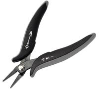 C.K T3891 antistatique (ESD) Pince à becs plats droite Acier carbone 145 mm