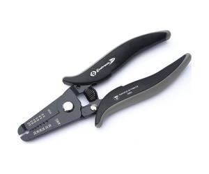 C.K T3893 Pince à dénuder de précision pour câbles ø 0.2 - 0.8 mm, Noir