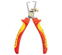 C.K Redline - Pince à dénuder VDE édition 2025, 160 mm, 1000 V isolée, pince à dénuder pour électricien, pince à dénuder pour câbles isolés, pour électricien, CK Tools T39074A