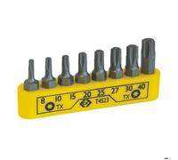 C.K T4523 Jeu d'embouts 8 pièces 6 pans intérieurs (TX)