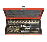 C.K Jeu de clés à douille métrique 1/4\ (6.3 mm) 39 pièces T4655