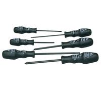 C.K T4741SESD Jeu de 6 tournevis fente/PH ESD