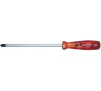 C.K T4813 4 pour l'atelier Tournevis cruciforme PZ 4 Longueur de la lame: 200 mm DIN ISO 8764