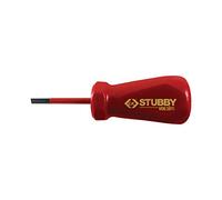 C.K T48344-055 Stubby VDE/1000 V fin Tournevis à fente 5.mm - Rouge