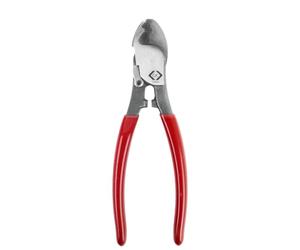 C.K Tools Coupe-Câble Heavy Duty 240 mm pour Câbles Cuivre et Aluminium | Grande ouverture de mâchoire, lames trempées par induction, coupe circulaire, action nette, prise PVC sûre, grands diamètres