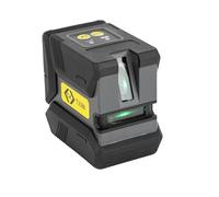 C.K Tools Niveau Laser Vert à Croix, Outil de Traçage Autonivelant, Portée 20m, Précision ±3mm à 10m, Faisceau 520nm Classe II, IP54, Filetage 1/4 Pouce, Support et Coffret pour Chantier Pro, CK T3586