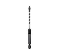 C.K Tools Vorteck Foret Maçonnerie et Carrelage 5,5mm x 105mm, Pointe Flèche Carbure Impact, Emmanchement Hex 1/4 Pouce Quick-Lock, Pour Brique Béton Parpaing Faïence, Visseuse à Choc Pro CK T3115 055