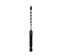C.K Tools Vorteck Foret Maçonnerie et Carrelage 5mm x 105mm, Pointe Flèche Carbure Impact, Emmanchement Hex 1/4 Pouce Quick-Lock, Pour Brique Béton Parpaing Faïence, Visseuse à Choc Pro, CK T3115 050