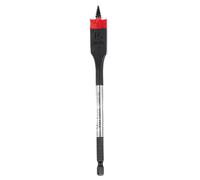 C.K Tools Vorteck Mèche plate à bois 16 mm x 152 mm, Pointe filetée auto-entraînante, Emmanchement hexagonal 1/4" Quick Lock, Compatible visseuse à choc, Acier carbone traité, Perçage pro CK T2953-16