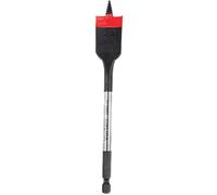 C.K Tools Vorteck Mèche plate à bois 22 mm x 152 mm, Pointe filetée auto-entraînante, Emmanchement hexagonal 1/4" Quick Lock, Compatible visseuse à choc, Acier carbone traité, Perçage pro CK T2953-22