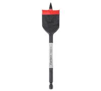 C.K Tools Vorteck Mèche plate à bois 32 mm x 152 mm, Pointe filetée auto-entraînante, Emmanchement hexagonal 1/4" Quick Lock, Compatible visseuse à choc, Acier carbone traité, Perçage pro CK T2953-32
