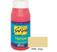 C.KREUL ACRYLFARBE SOLO GOYA TRITON, BEIGE, 750 ML Beige G