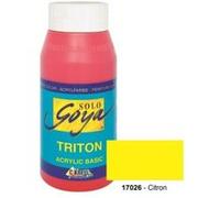C.kreul acrylfarbe solo goya triton, citron, 750 ml 17026 G