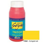 C.Kreul Acrylfarbe Solo Goya Triton, Echtgelb Hell, 750 Ml 17001