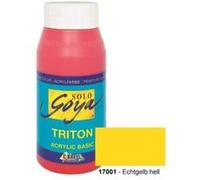 C.kreul acrylfarbe solo goya triton, echtgelb hell, 750 ml 17001 G
