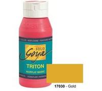 C.kreul acrylfarbe solo goya triton, gold, 750 ml G