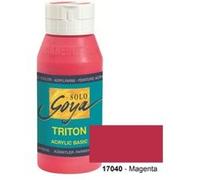 C.kreul acrylfarbe solo goya triton, magenta, 750 ml G