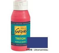 C.kreul acrylfarbe solo goya triton, ultramarinblau, 750 ml 17019 G