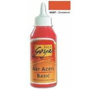 C.kreul acrylfarbe solo goya, zinnoberrot, 250 ml 84207 G