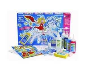 C.KREUL PEINTURE FENTRE "GLAS DESIGN" , KIT MONDE PAILLET? G
