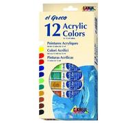 C.Kreul Peintures Acryliques El Greco, 12 Ml, Set De 12 28250