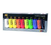 C. Kreul – Peinture acrylique Solo Goya 84170 – 10 x 100 ml, crémeuse, couvrante, mat