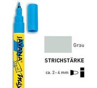 C. Kreul Marqueur textile KREUL 90770, moyen gris 2–4 mm, pour tissus clairs, résistant au lavage