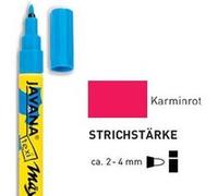 KREUL 90773 (TEXI Mäx Sunny Plastique fois Stylet, Medium, 2-4 mm) Rouge Carmin, Crimson