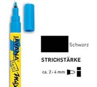 C.kreul textilmarker javana texi m?x medium, schwarz 90771 G