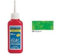 KREUL Peinture pour fenêtres Window Color 42720 vert clair, base eau, surface structurée, 80 ml