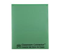 C-Line Classroom Connector 32003 Lot de 25 classeurs Vert