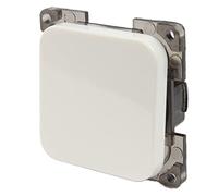 C-Line Presto Inprojal CBE Interrupteur 12-230 V pour camping-car, caravane, bateau Blanc