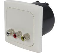 C-Line Presto Inprojal CBE prise audio vidéo + cadre + isodose caravane camping-car blanc