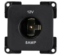 C-Line Presto Inprojal CBE Prise de courant 12 V pour camping-car caravane Noir