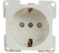 C-Line Presto Inprojal CBE prise Schuko 220 / 230 Volt camping-car blanc