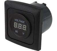 C-Line Presto Inprojal CBE Prise Voltmètre Digtal 12 + 24 Volts + cadre + isodose noir
