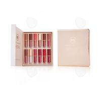 C Lip gloss 12pcs liquid lipstick set avec 10pcs matte lip gloss and 2pcs rouge à lèvres brillant emballage de boîte-cadeau exquis