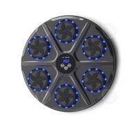 C Machine de boxe musicale 6 positions cibles 12 vitesses et 12 rythmes bluetooth music boxing machine avec des gants poire de boxe