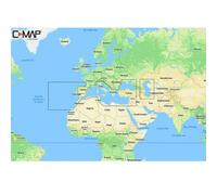 C-map Carte Continentale + Maritime De L´europe Du Sud