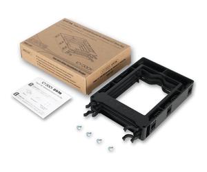 c MB610SP - Adaptateur pour baie de stockage - 2.5" - 3.5" to 3 x 2.5" - noir