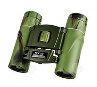 C Mini jumelles pliable 10x22 8X 170g en alliage d'aluminium vert portable et petit bak4 prism revêtement FMC 131m/1000m télescope