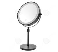 C Miroir grossissant 10x rechargeable pivotant à 360 degrés miroir maquillage lumineux LED contrôle tactile réglage de l'ascenseur