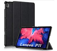 C/N Coque pour Lenovo Tab P11 - Ultra Slim PU Cuir Coque Case avec Stand Étui Housse pour Lenovo Tab P11, Noir
