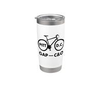 C&O Canal Towpath - GAP Pittsburgh Washington D.C. Gobelet isotherme en acier inoxydable double paroi