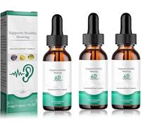 C/ortexi Drops - For Ear Health, Hearing Support,Healthy Eardrum, C/ortexi Hearing Support Drop, C/ortexi Tinnitus Treatment, Helps with Eardrum Health,Promotes Auditory Clarity,30ml/pc (3pcs)